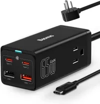 Baseus PowerCombo 65W 6-Port GaN Charger: $99 $47 at Amazon