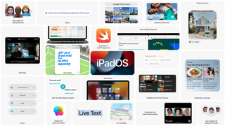 Vue globale d&#039;iPadOS 15