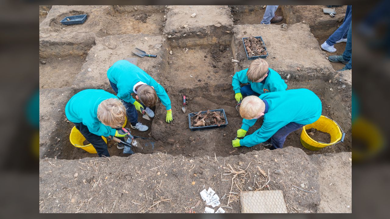 Archaeologists from Suffolk County Council have worked at the site since 2008. The latest excavations are part of the Rendlesham Revealed project, which includes the work of hundreds of community volunteers.
