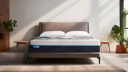 Simba Hybrid Pro mattress in a bedroom