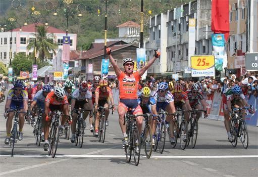 Australian sprinter Graeme Brown won multiple stages in this year's Telekom Malaysia Tour de Langkawi, taking over the lead in the Asian continental calendar as a result