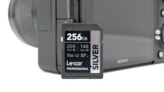 Lexar Professional Silver SDXC card