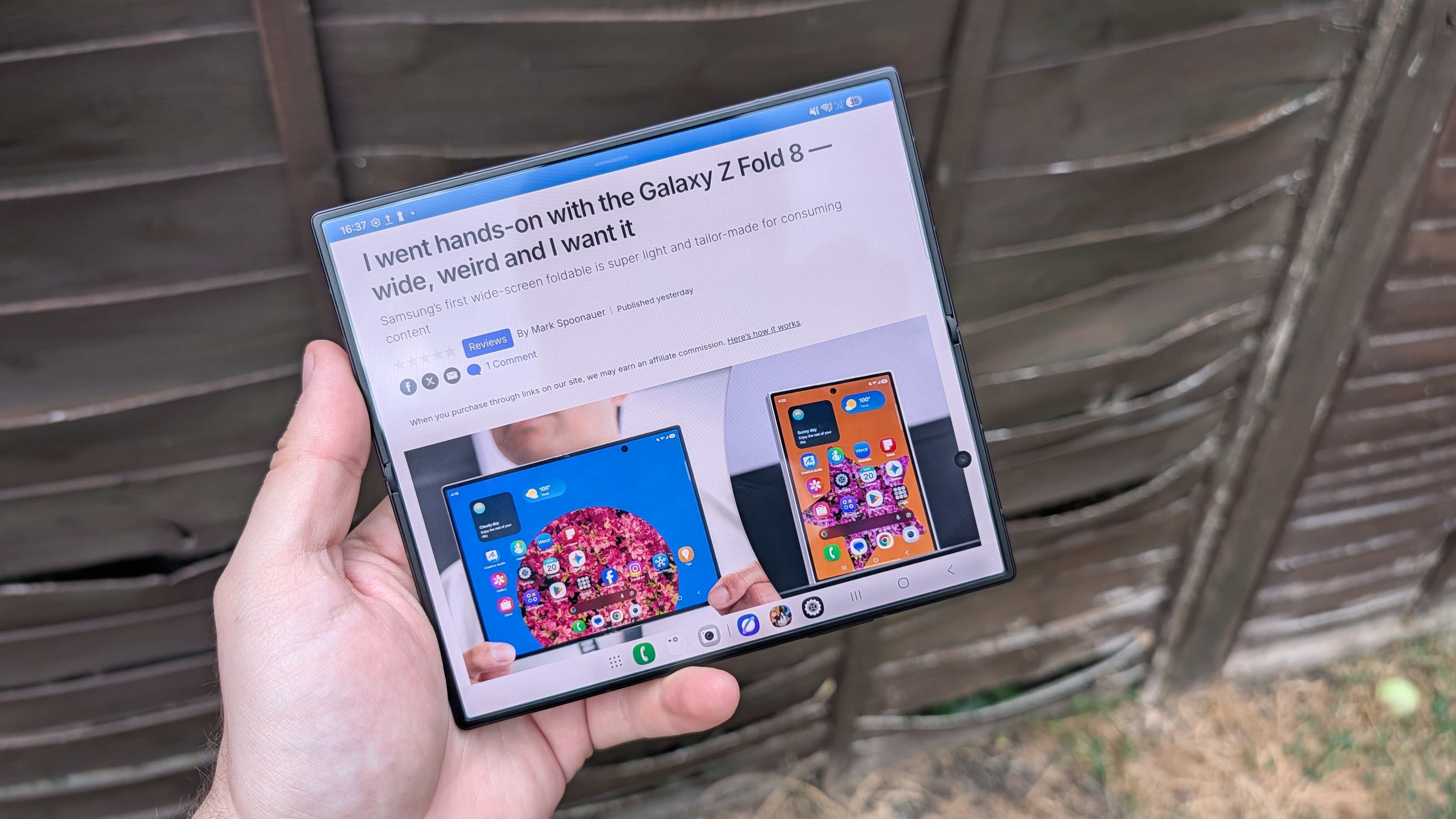 samsung galaxy z fold 8 ultra sample photos