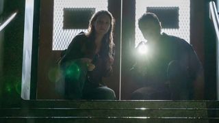 Tess (Anna Torv) and Joel (Pedro Pascal) in The Last of Us episode 1