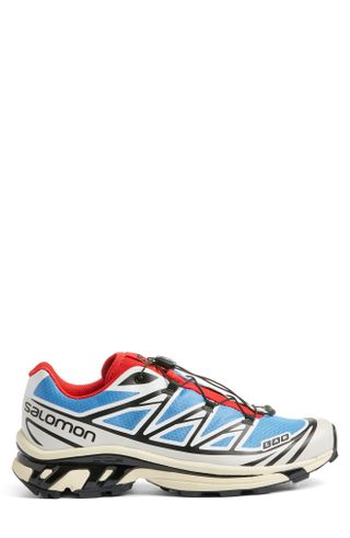 Gender Inclusive Xt-6 Sneaker in blue with white and red accents