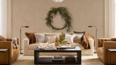 Christmas sitting room