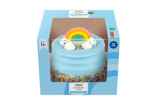 Tesco Rainbow Cake 