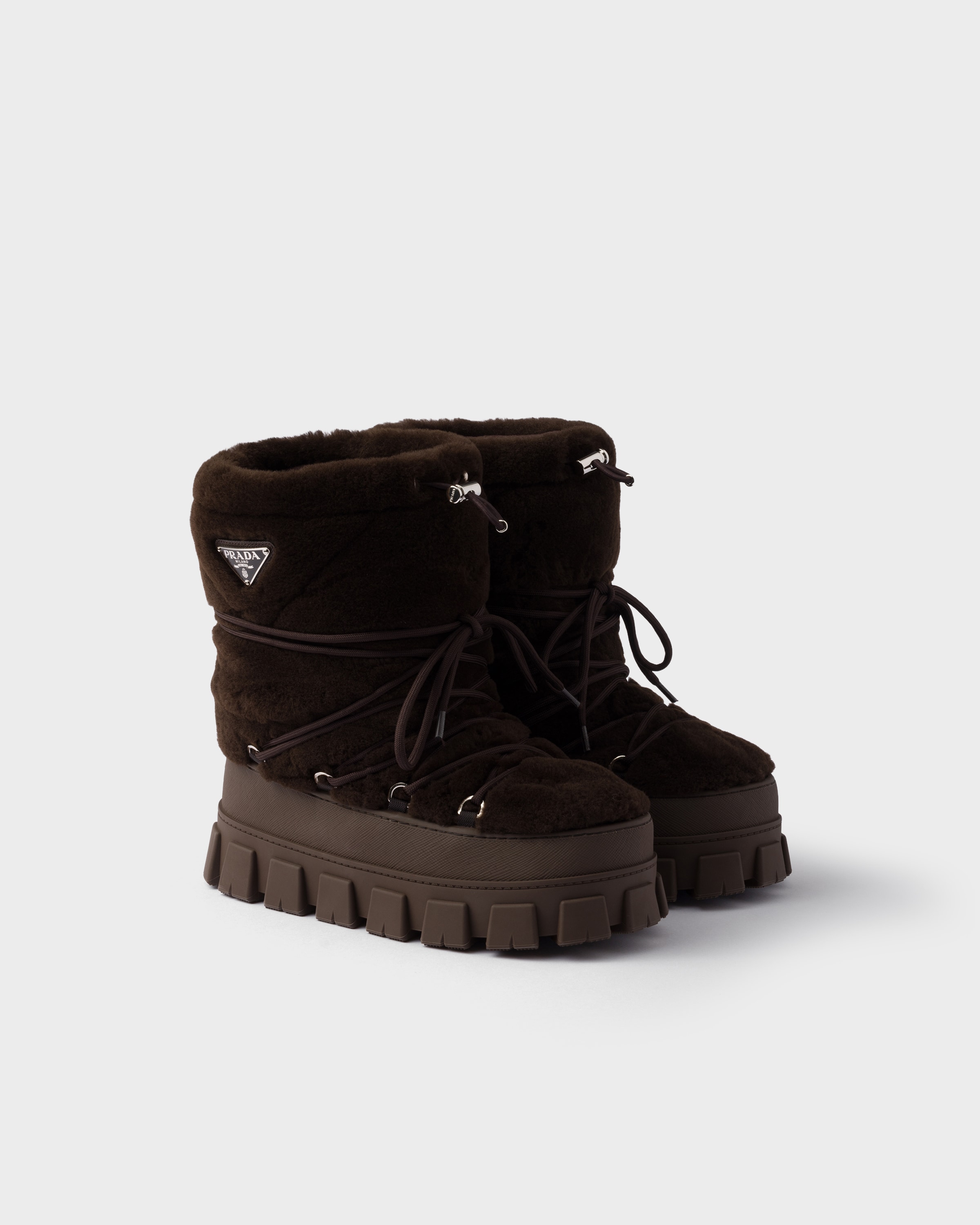 Shearling Apr&amp;egrave;s Ski Booties