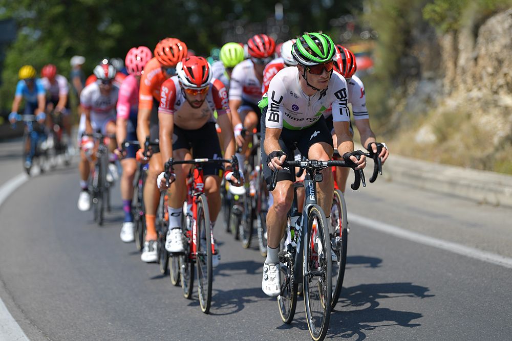 The breakaway during stage 17 at the Tour de France