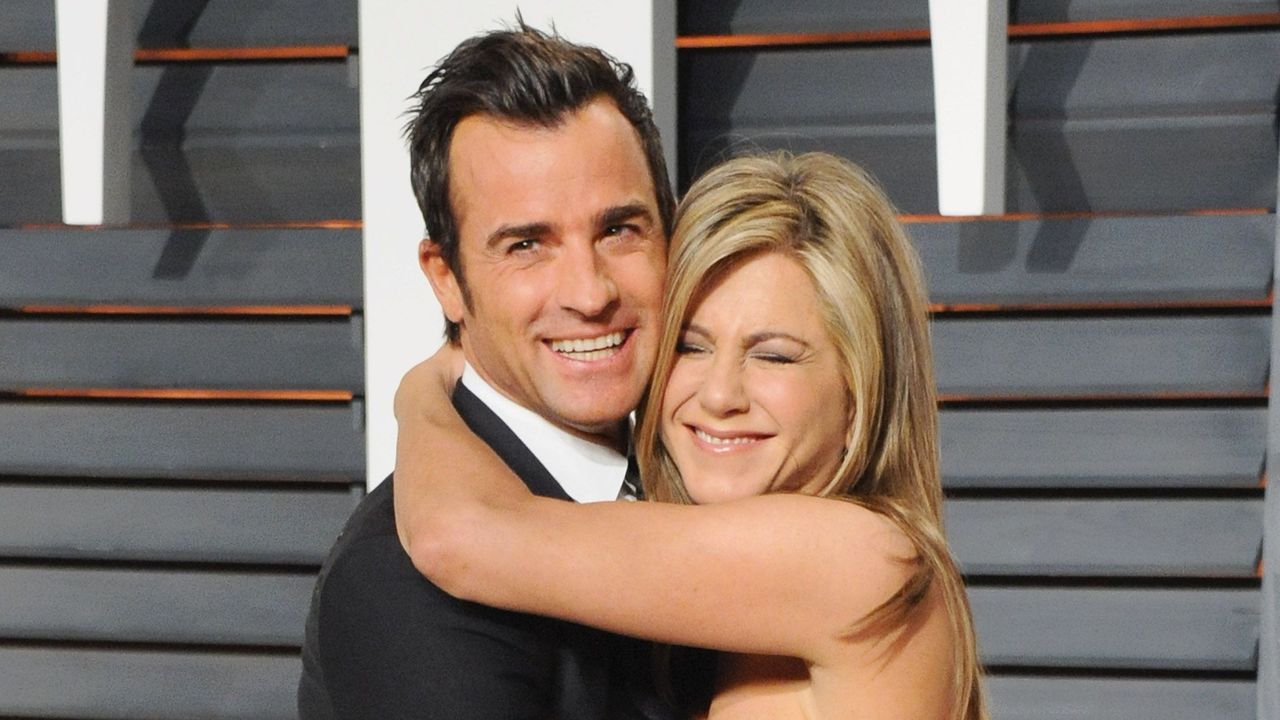 Justin Theroux and Jennifer Aniston