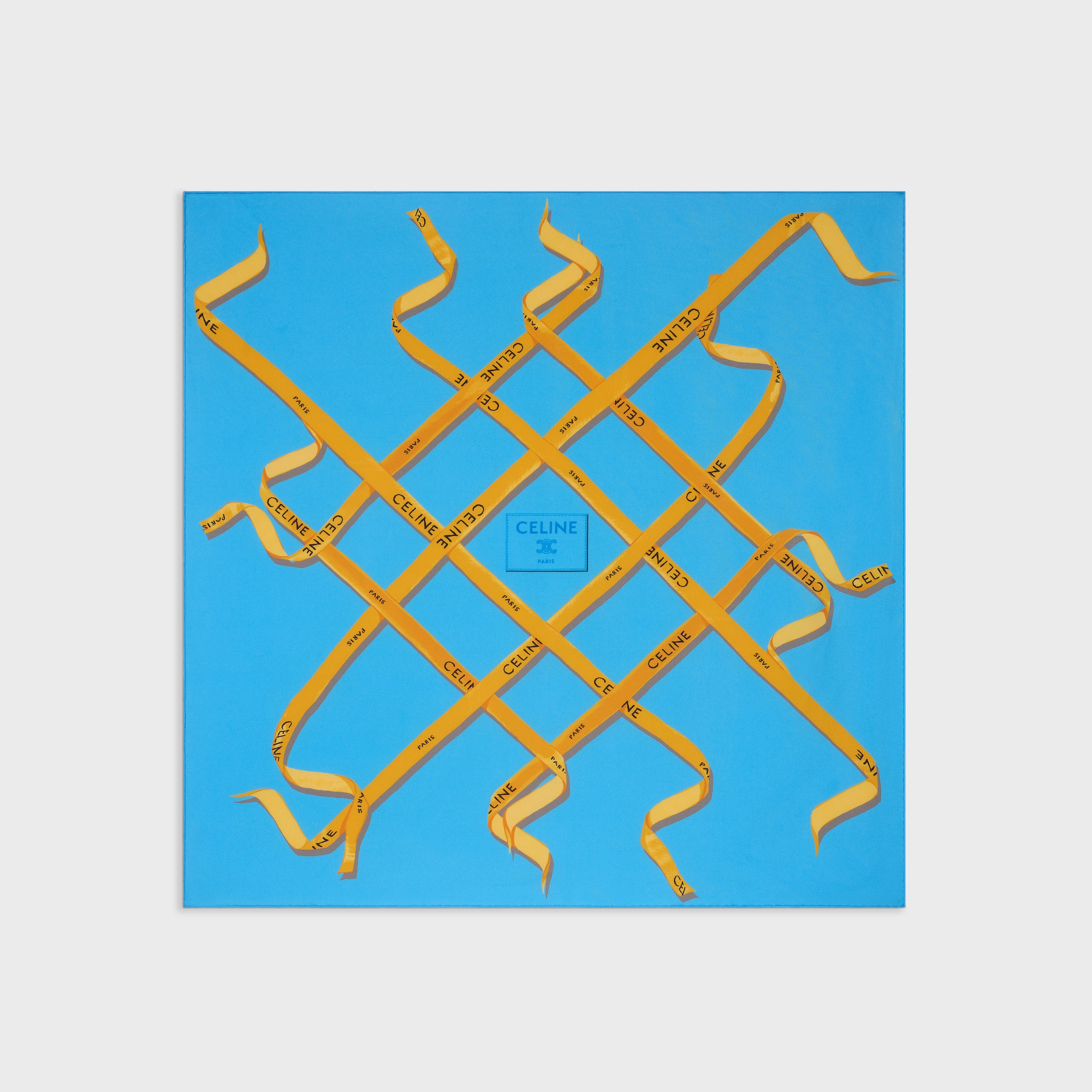 Square in Silk Twill