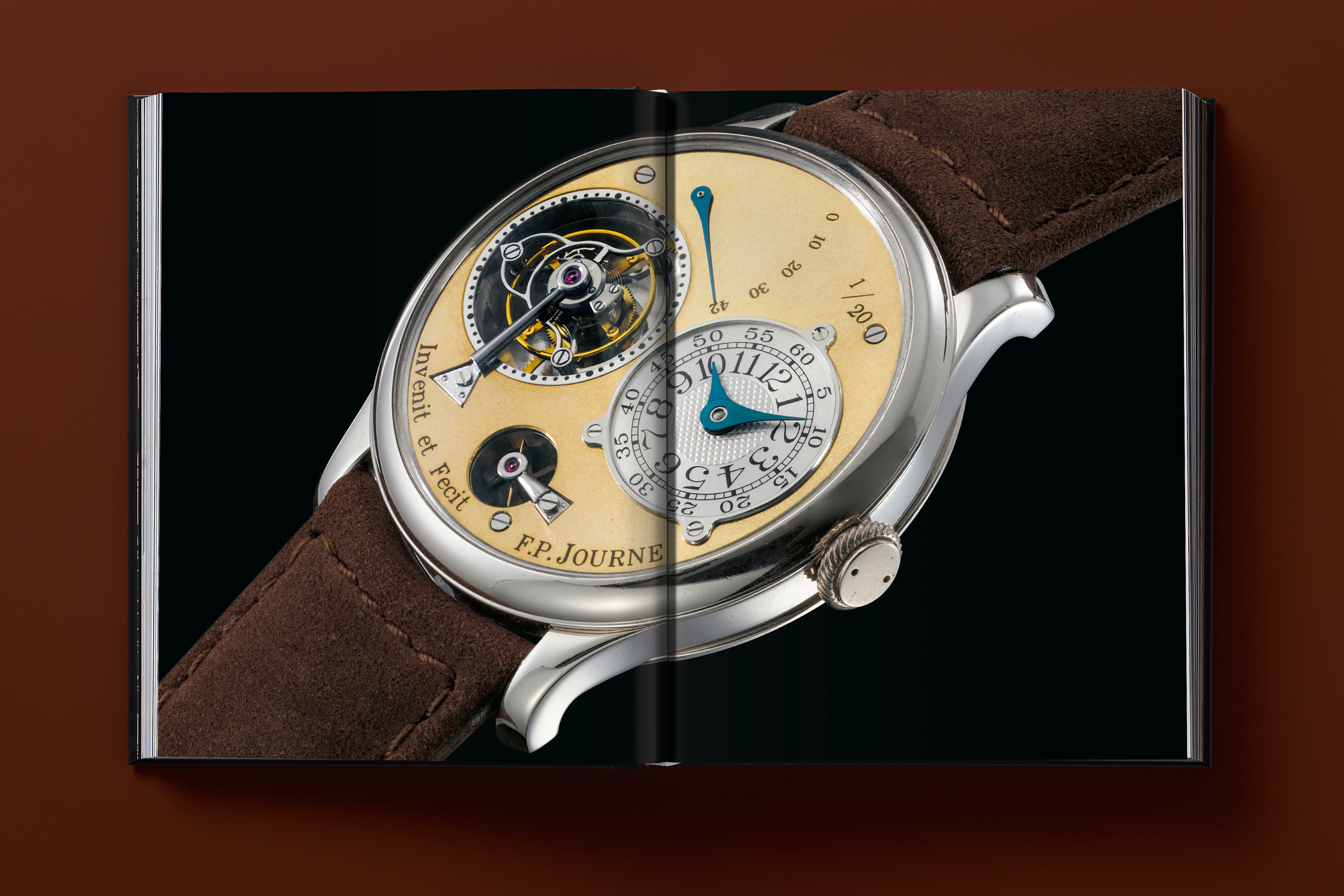 watch imagery in a glossy Taschen book