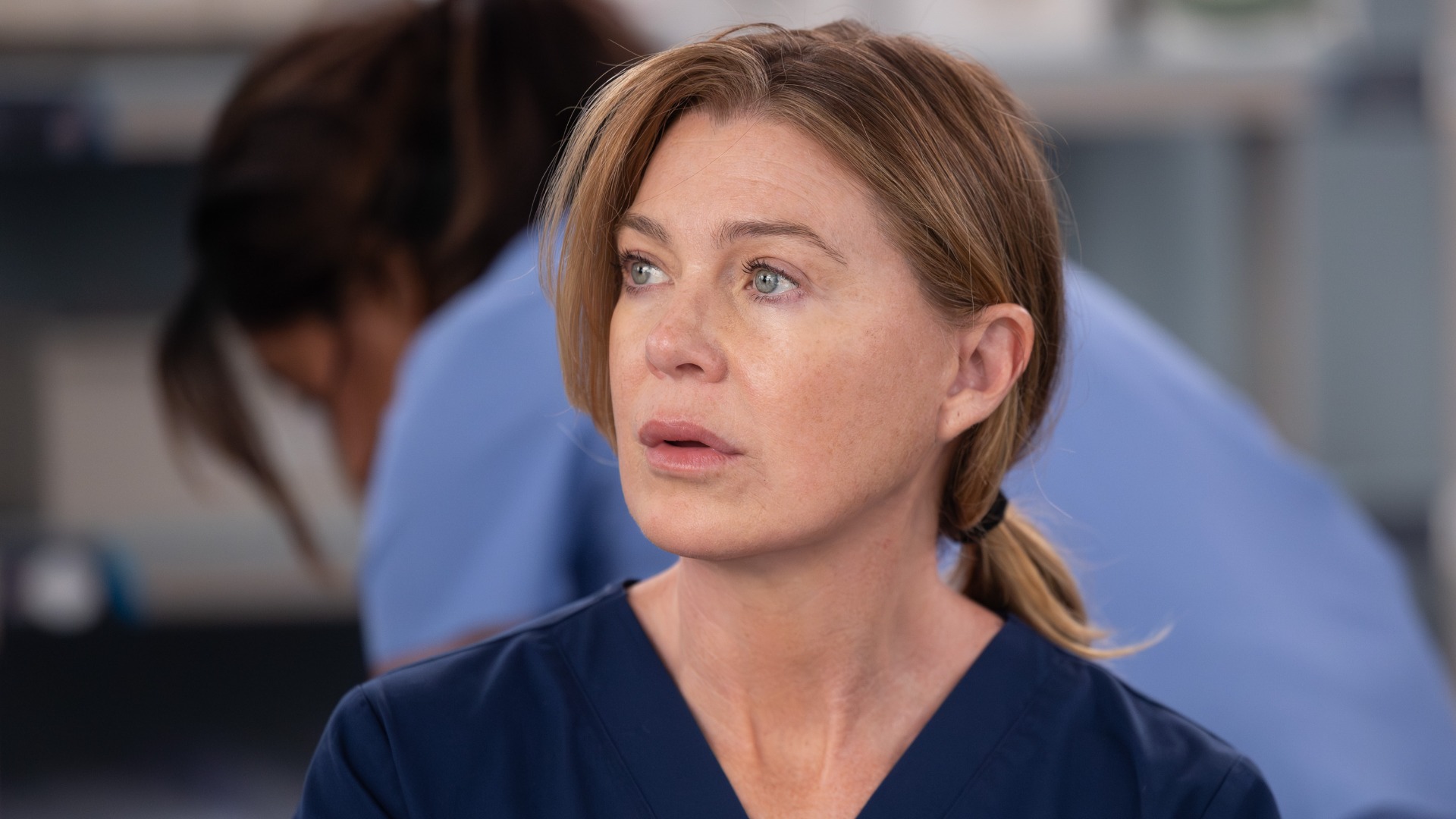 Ellen Pompeo as Meredith Grey in Grey's Anatomy