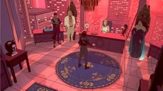 Stray Gods two characters in a room