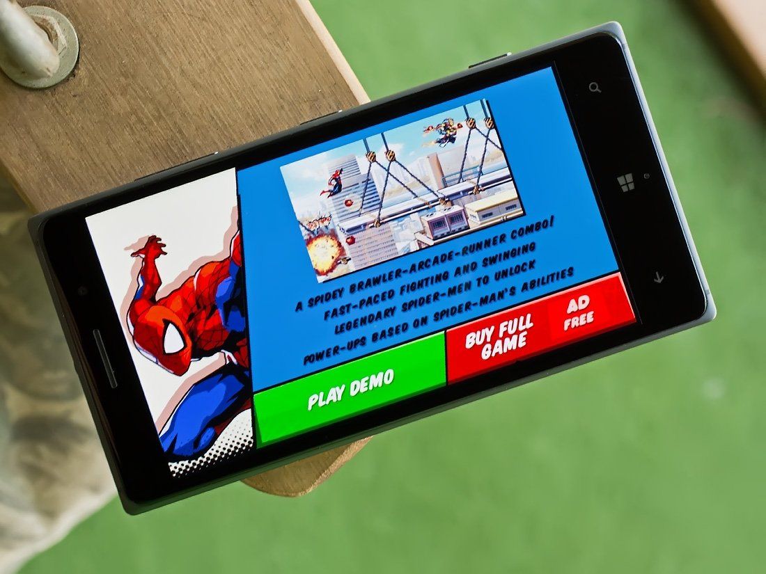 Jogo Homem Aranha: Ultimate Power é retirado da loja de apps Windows Phone  