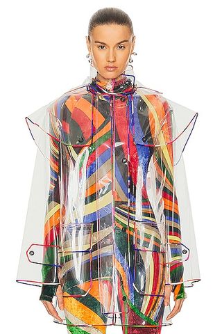 Transparent Polyurethane Raincoat