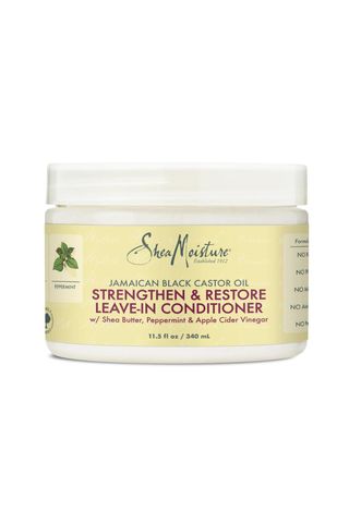 SheaMoisture leave in conditioner with castor oil