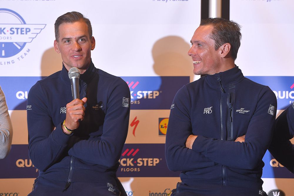 Zdenek Stybar and Philippe Gilbert