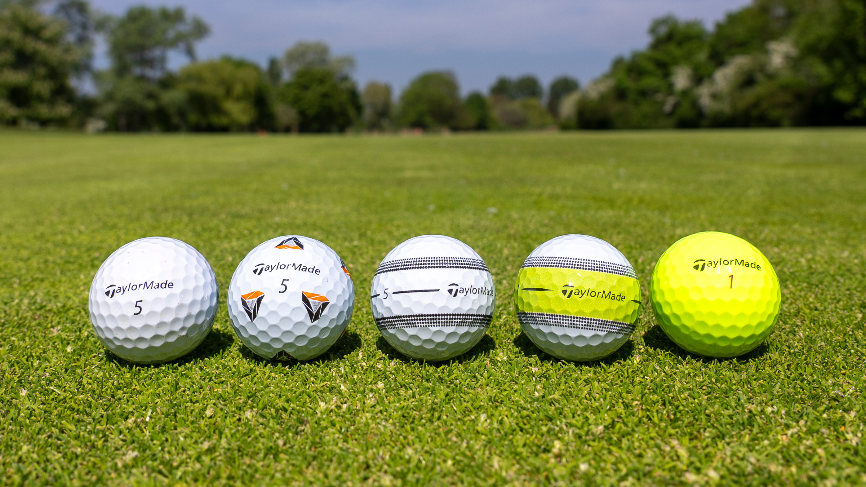 TaylorMade vis tech balls