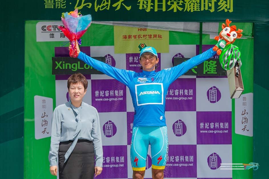 Andrey Zeits won the Asian riders' classification