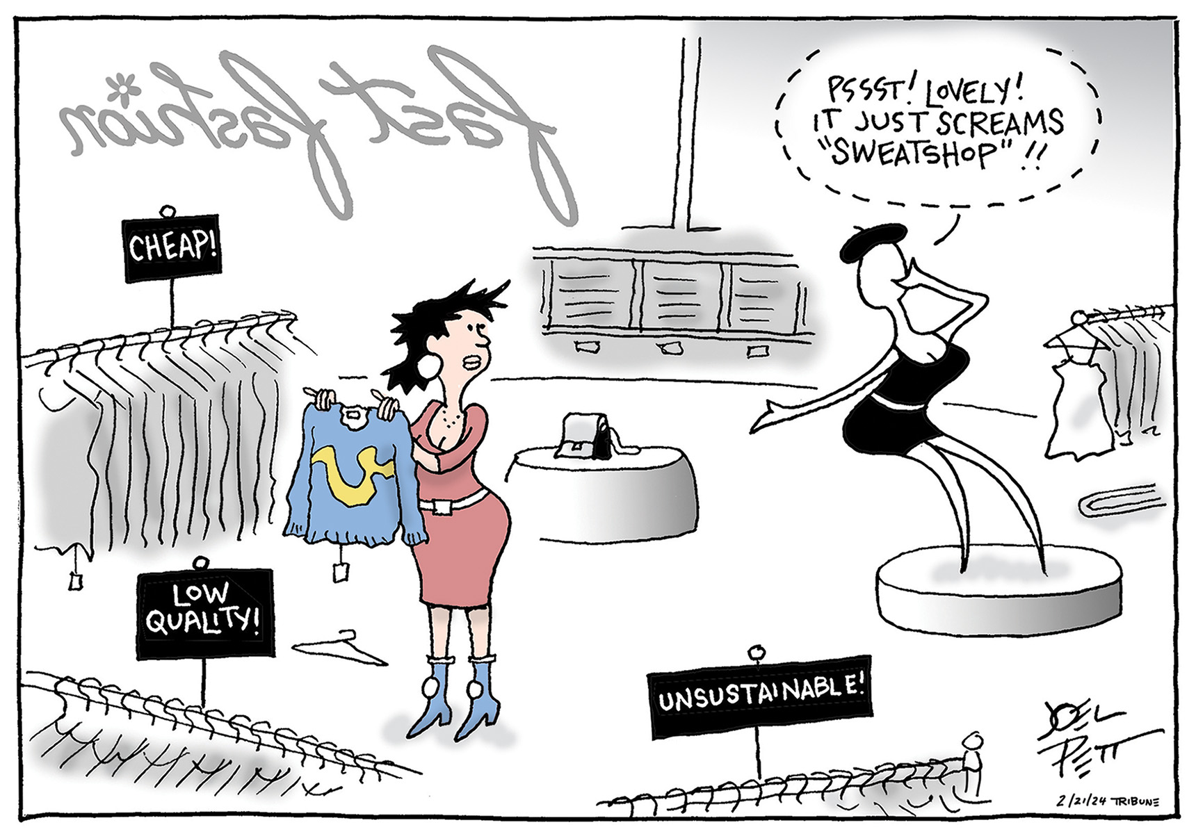 Editorial cartoon
