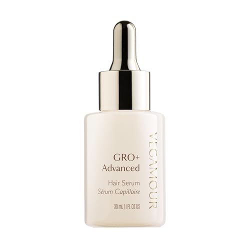 Vegamour Gro+ Advanced Hair Serum for Improving Hair Density, Reduces Shedding and Promotes a Healthy Scalp, 1 Pack