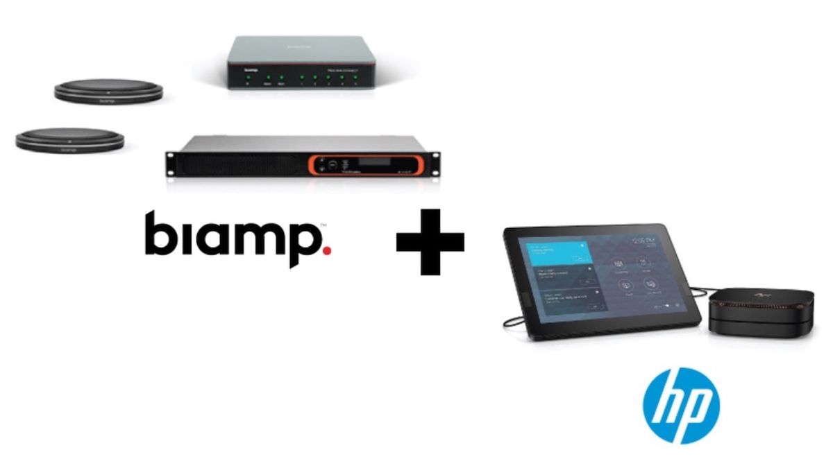 Biamp and HP conferencing solutions