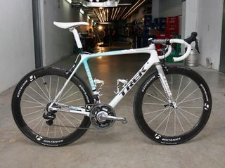 Andy Schleck (LEOPARD TREK) is hoping this Trek Madone 6.9 SSL will carry him to victory this July.