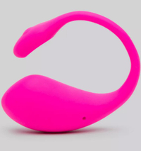 Lovense Lush 2 Pink App-Controlled Rechargeable Love Egg Vibrator,   $119.99