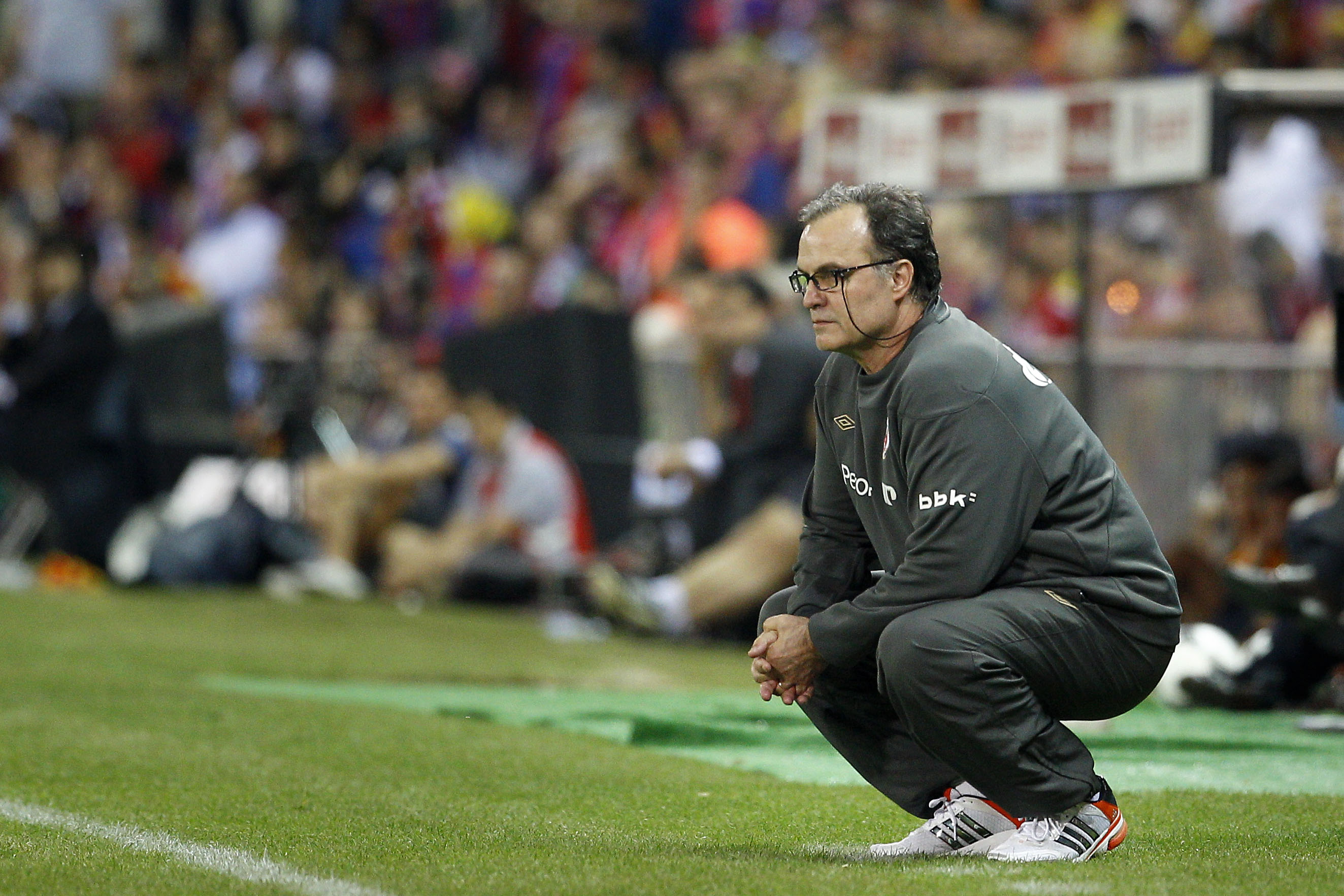 Marcelo Bielsa during his Leeds tenure