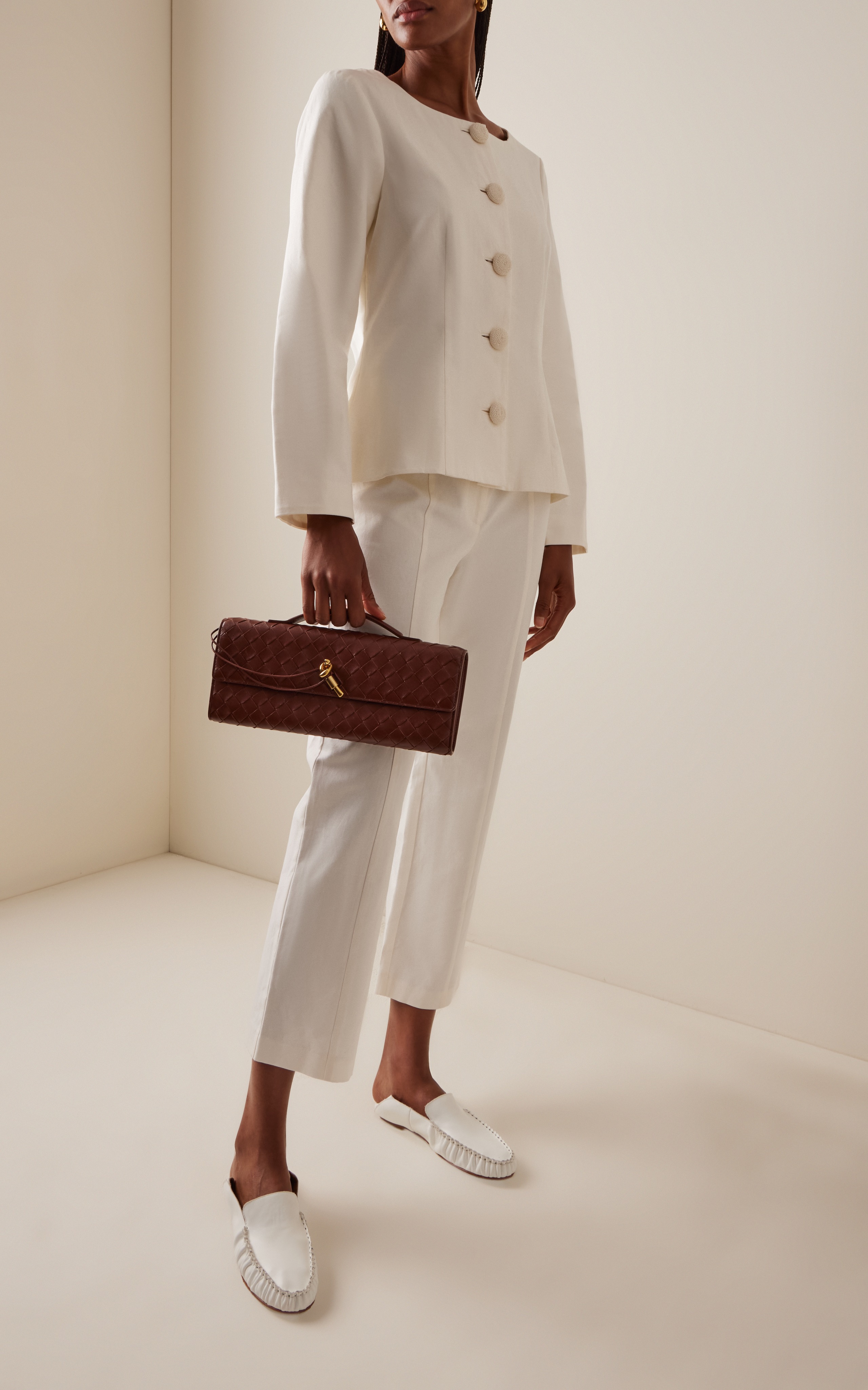 Exclusive Heidi Cotton-Linen Jacket