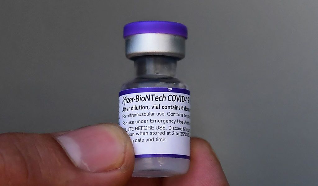 Pfizer-BioNTech vaccine.