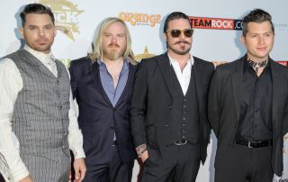 Rival Sons at the Classic Rock Roll Of Honour, 2014.