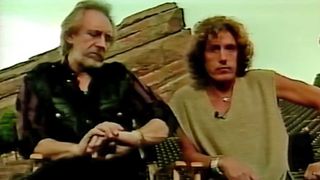 John Entwistle and Roger Daltrey looking bored