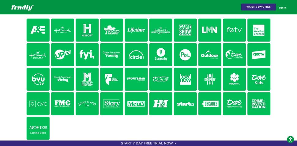 Frndly TV channels explained: what's included with the service | TechRadar