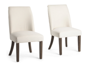 Office Star Set Of 2 Evelina Chairs With Performance Fabric for $249.99, at Marshalls