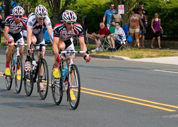 John Minturn (AXA Equitable) was joined by Alejandro Borrajo and Luis Romero-Amaran (Jamis Sutter Home).