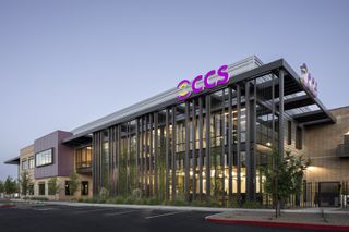 CCS designed and built a new, innovative technology-focused national headquarters that showcases the organization’s advanced AV design capabilities/services. They needed a wow factor for their lobby