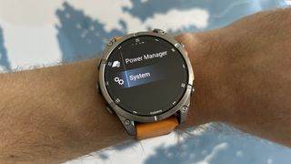 Garmin watch Settings