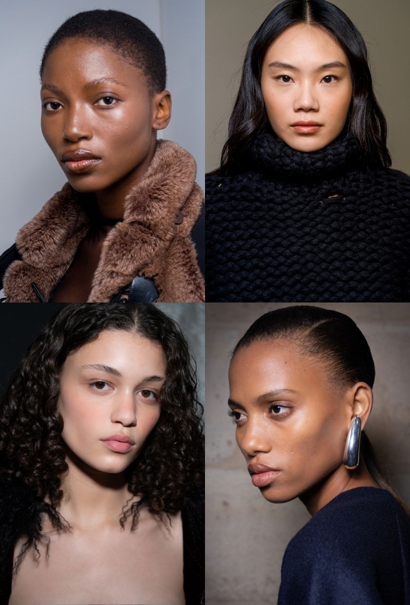 Cashmere makeup on the Ottolinger, Akris, Shiatzy Chen and Situationist AW 2026 runways