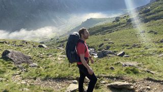 Fjällräven Abisko Friluft 45 backpack: hiking in Eryri National Park