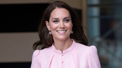 Kate Middleton smiling - strathberry sale