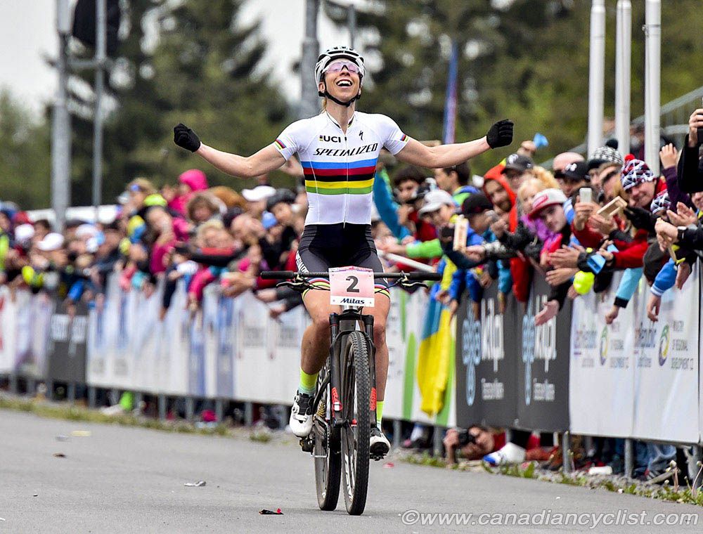 Annika Langvad (Specialized Racing) wins the Elite women's race