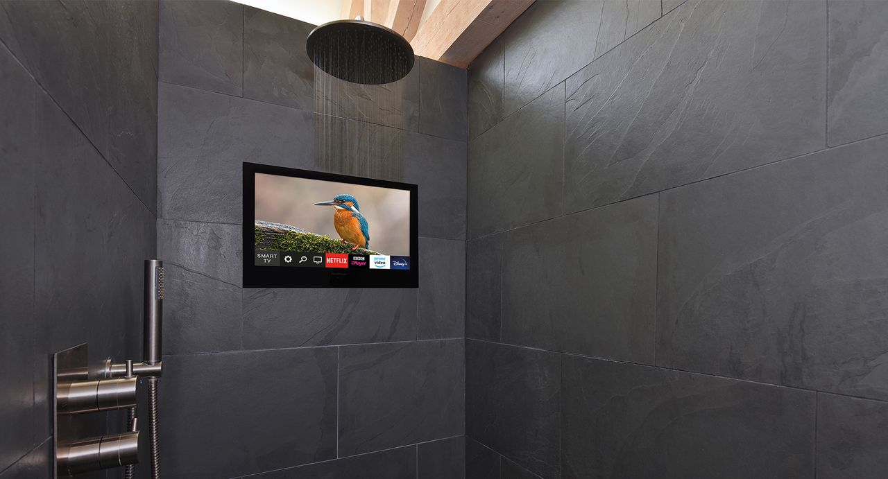 Bathroom TV ideas Proofvision bathroom TV