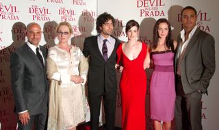 Stanley Tucci, Meryl Streep, Adrian Grenier, Anne Hathaway, Emily Blunt and Daniel Sunjata at 'The Devil Wears Prada' New York premiere.