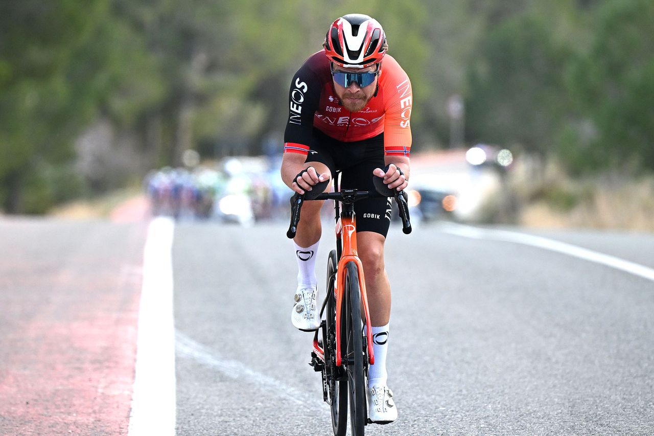 Tobias Foss launched a solo move as Ineos Grenadiers commit to more aggressive racing