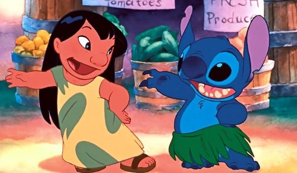 Lilo and Stitch hula in the market