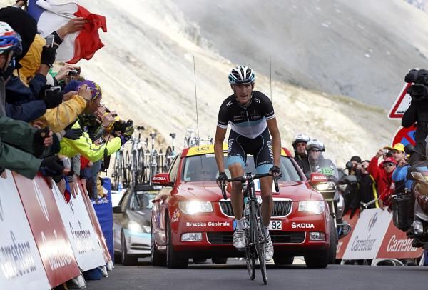 Schleck has the finish in sight.