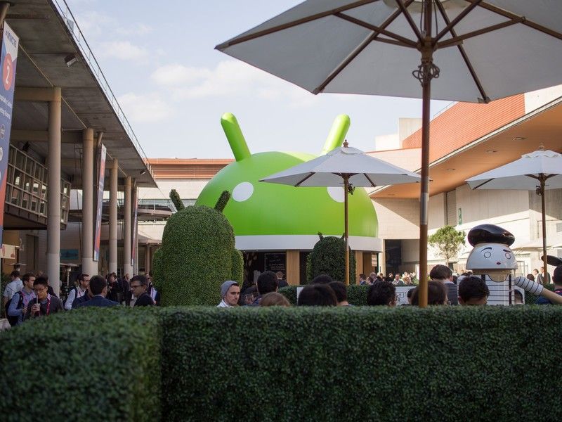 Google&amp;#39;s Android Garden at MWC