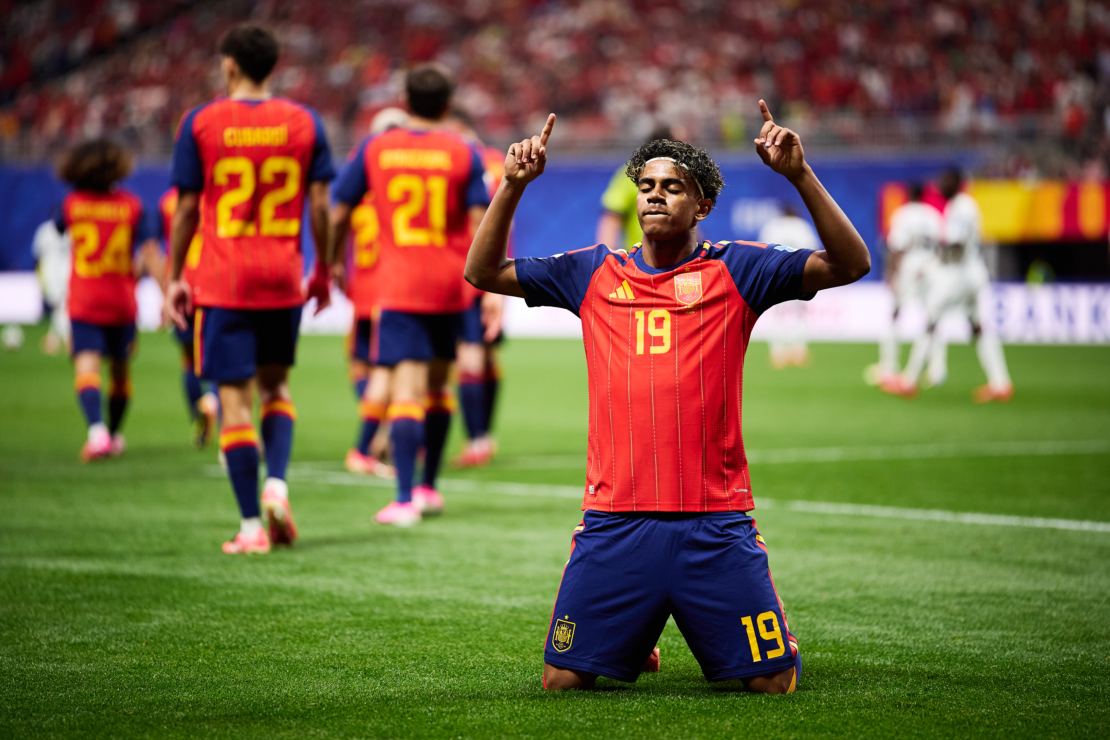 Lamine Yamal scores against Saudi Arabia at World Cup 2026